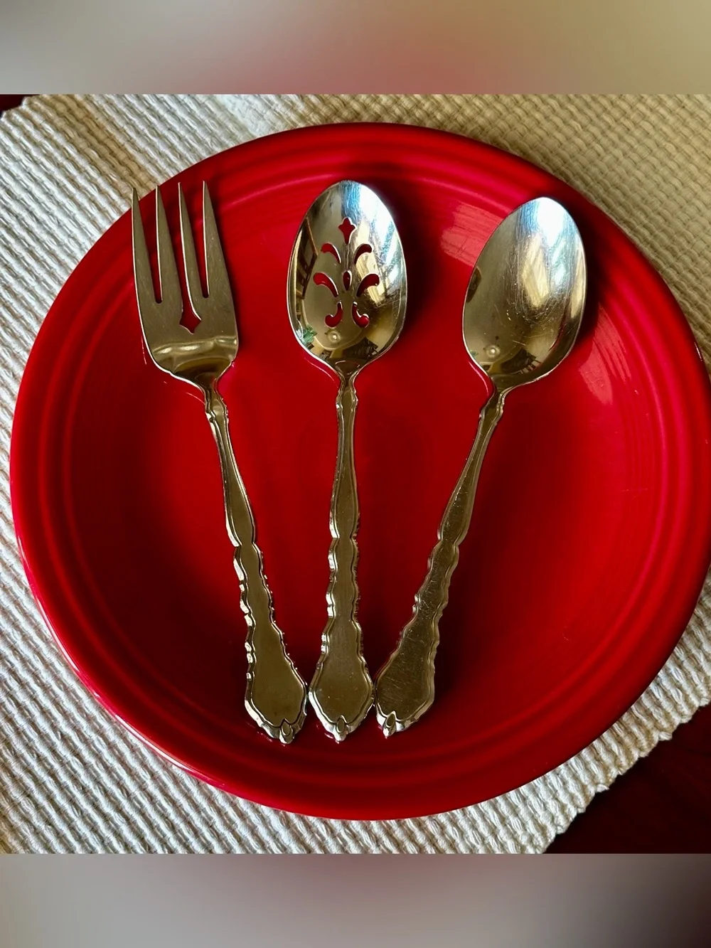 Oneida Satinique Stainless 3-Pc. Serving Set Discontinued Satin Finish